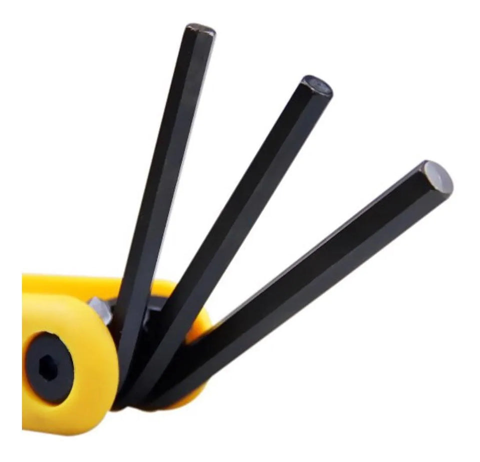 JOGO DE CHAVES ALLEN TIPO CANIVETE COM 5 PEÇAS 69-260 STANLEY