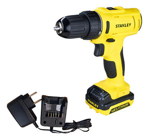 PARAFUSADEIRA/FURADEIRA 12V SCD121S2K-BR COM 2 BATERIAS + CARREGADOR E MALETA STANLEY