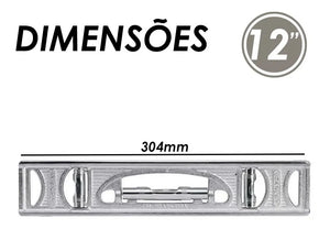 NÍVEL DE FERRO FUNDIDO 12'' 42-612 STANLEY