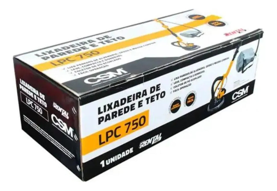 LIXADEIRA DE PAREDE E TETO TELESCÓPICA LPC750 220V CSM