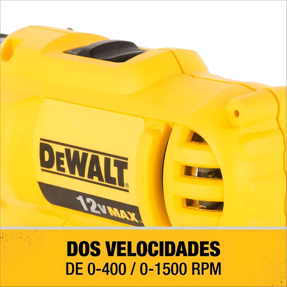KIT FURADEIRA/PARAFUSADEIRA DE IMPACTO 12V MAX DCK199C2-BR DEWALT