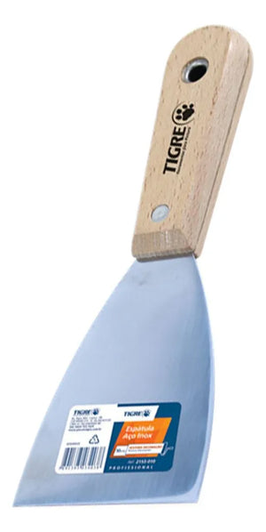 ESPÁTULA TIGRE AÇO INOX 2153 2.1/2'' 62153010