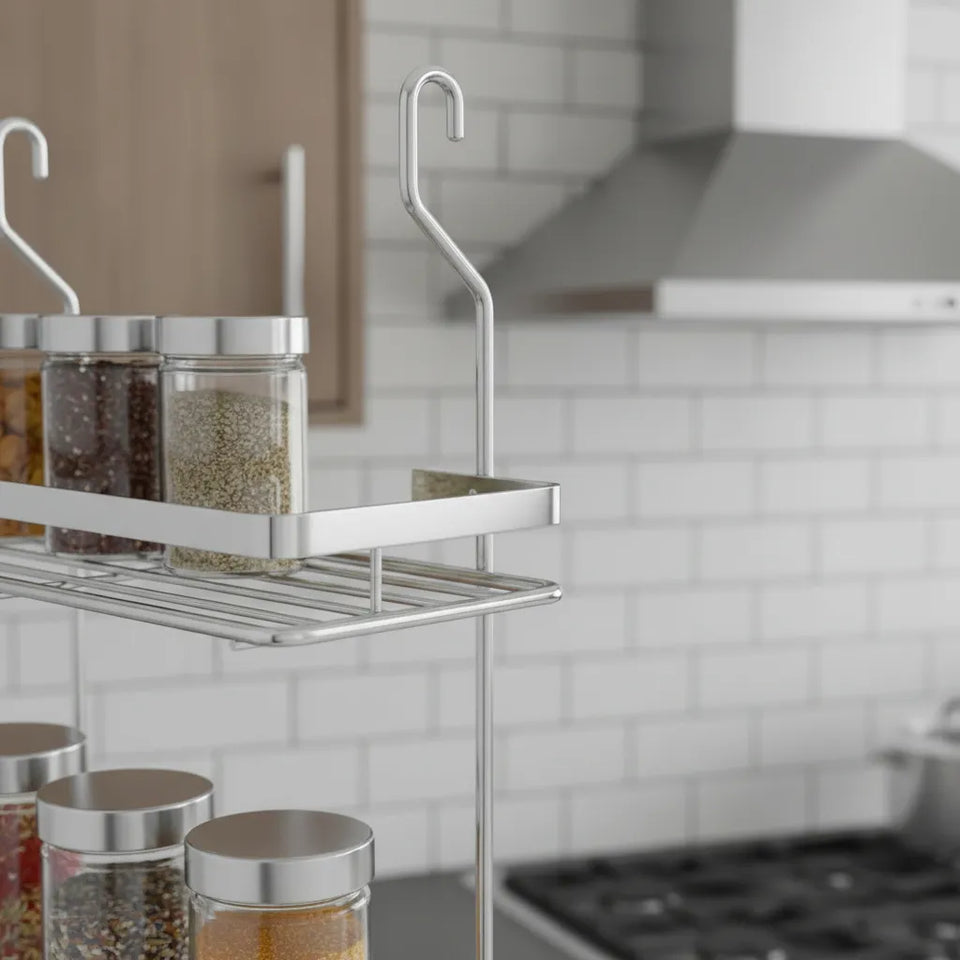 PORTA CONDIMENTOS DUPLO CROMADO 2016 SCHMITT