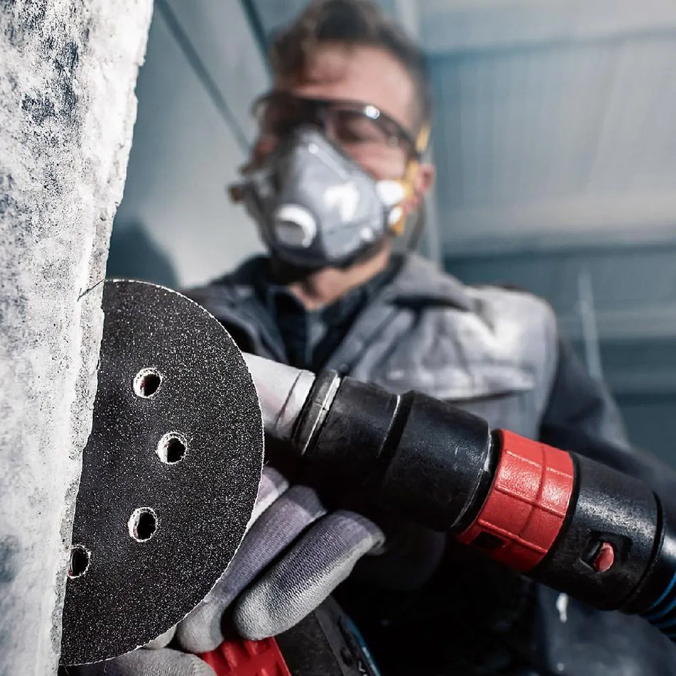 DISCO DE LIXA 150MM GRÃO 80 COM 5 PREÇAS 2608605124 BOSCH