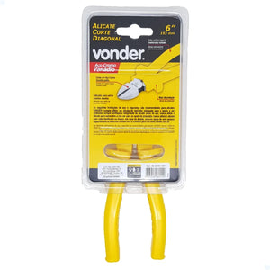 ALICATE CORTE DIAGONAL 6" ELETRICISTA CRV 1.000V 3626061503 VONDER