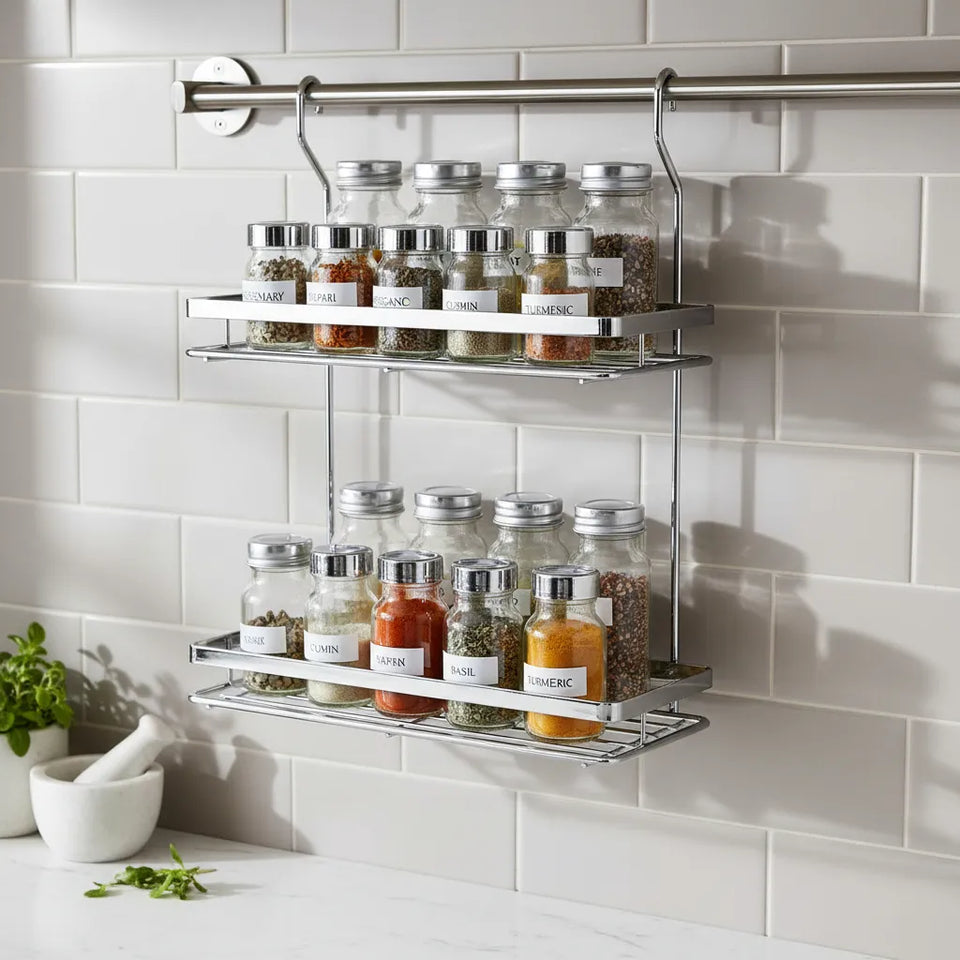 PORTA CONDIMENTOS DUPLO CROMADO 2016 SCHMITT