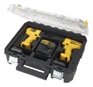 KIT FURADEIRA E PARAFUSADEIRA DE IMPACTO12V 2 BATERIAS DCK201C2-BR DEWALT