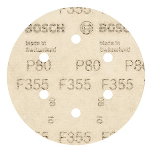 DISCO DE LIXA 150MM GRÃO 80 COM 5 PREÇAS 2608605124 BOSCH