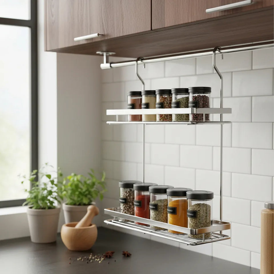 PORTA CONDIMENTOS DUPLO CROMADO 2016 SCHMITT