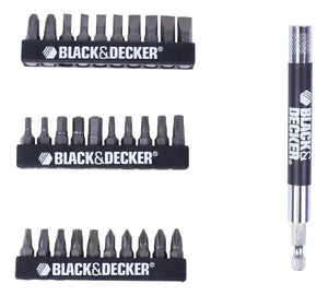 JOGO DE PARAFUSAR COM 31 PEÇAS 71-931-E BLACK+DECKER