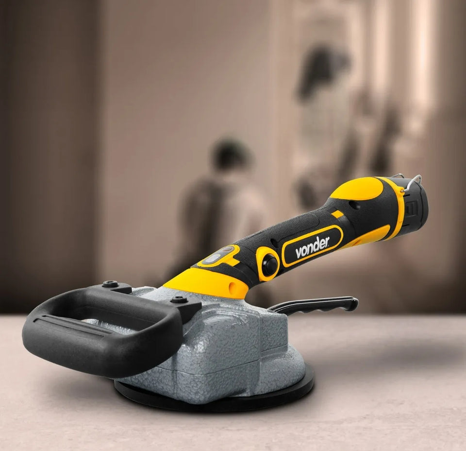 MÁQUINA DE ASSENTAR PISO 12V MAP125 COM VENTOSA VONDER