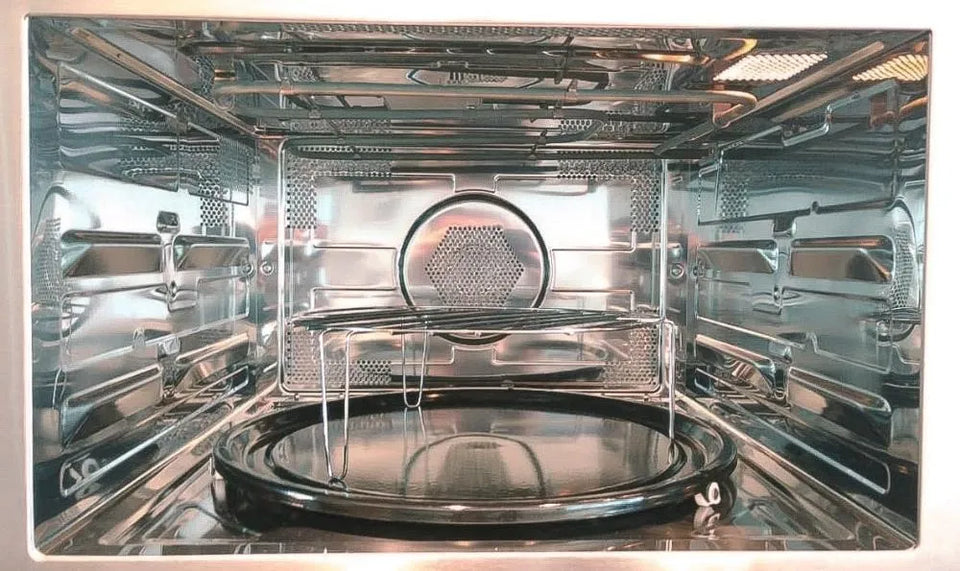 FORNO ELÉTRICO DE EMBUTIR COM MICRO-ONDAS MYAC72 45L 220V MIDEA