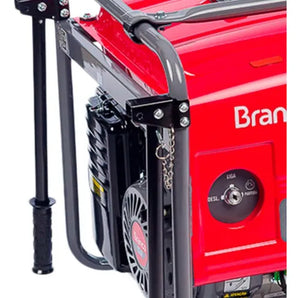 GERADOR DE ENERGIA BRANCO A GASOLINA B4T 6500E 13CV