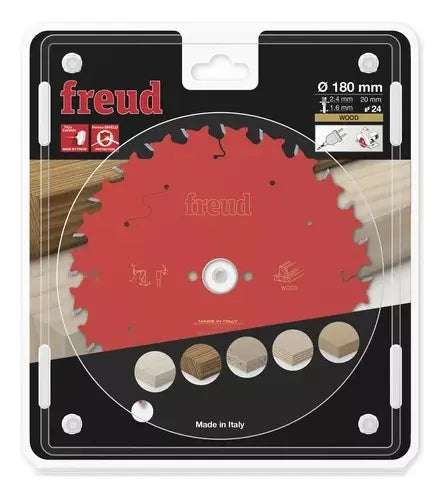 DISCO DE SERRA CIRCULAR 180X2,4X24 ALTERNADO FR09W001H FREUD