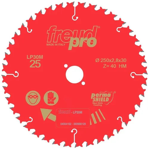 DISCO DE SERRA CIRCULAR 250X2,8X40Z LP30M025P FREUD
