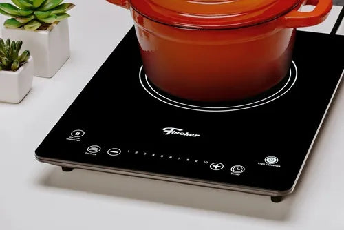 FOGÃO COOKTOP 1Q INDUÇÃO MESA VITROCERÂMICA 26884.59097 220V FISCHER