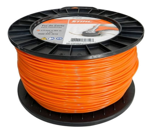 FIO DE CORTE PERFIL RED. 2,4MMX261MT 0000-930-3618 STIHL