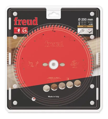 DISCO DE SERRA CIRCULAR 250X2,8X80D ALTERNADO FR23W004T FREUD