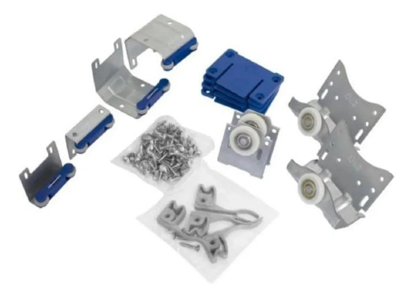 KIT PORTA DE CORRER AZURE 2 PORTAS 50KG SOBREPOR JOELINI