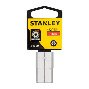 SOQUETE HEXAGONAL 14MM COM ENCAIXE DE 1/2” 4-86-514 STANLEY
