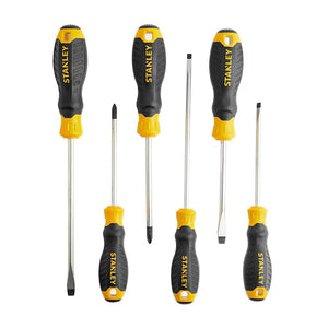 JOGO DE CHAVES DE FENDA COM GRIP COM 6 PEÇAS STMT60060-LA STANLEY