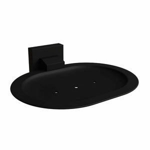PORTA SABONETE ETERNA INOX PRETO 148MM 17497 ITALY LINE
