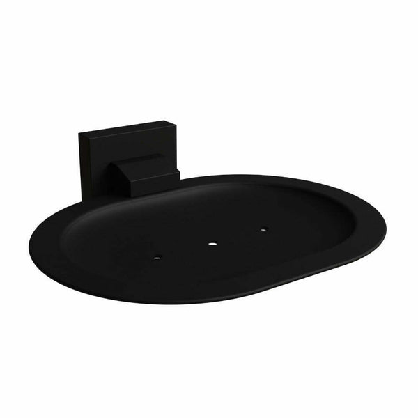 PORTA SABONETE ETERNA INOX PRETO 148MM 17497 ITALY LINE