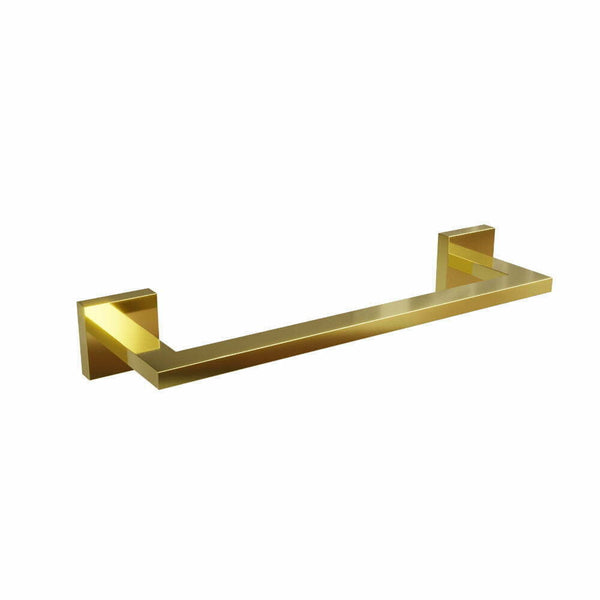 PORTA TOALHA ETERNA INOX GOLD 300MM 21546 ITALY LINE