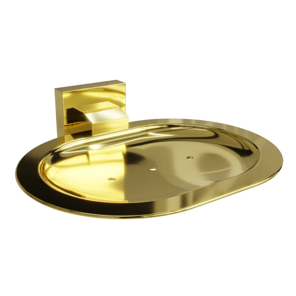 PORTA SABONETE ETERNA INOX GOLD 148MM 21542 ITALY LINE