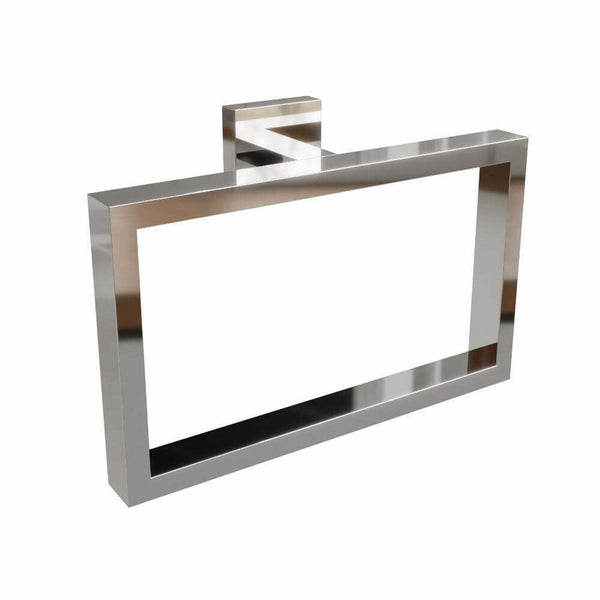 PORTA TOALHA ARGOLA ETERNA INOX POLIDO 220M 21187 ITALY LINE