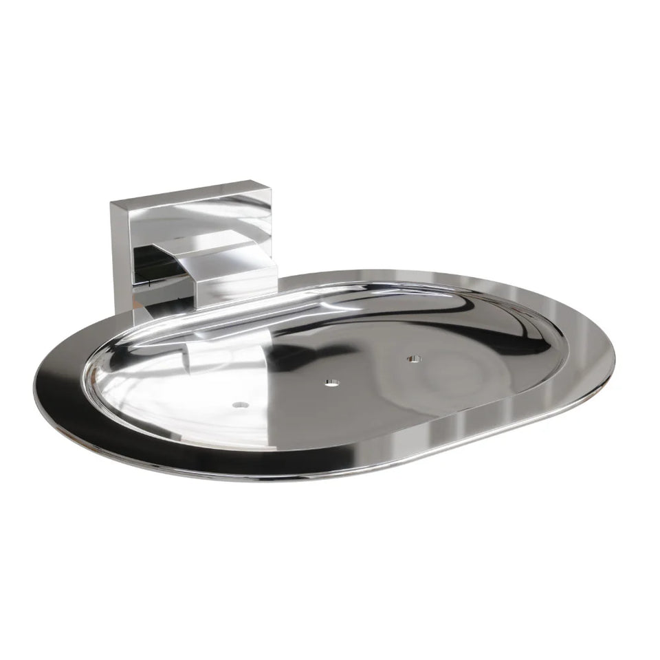 PORTA SABONETE ETERNA INOX POLIDO 148MM 21188 ITALY LINE