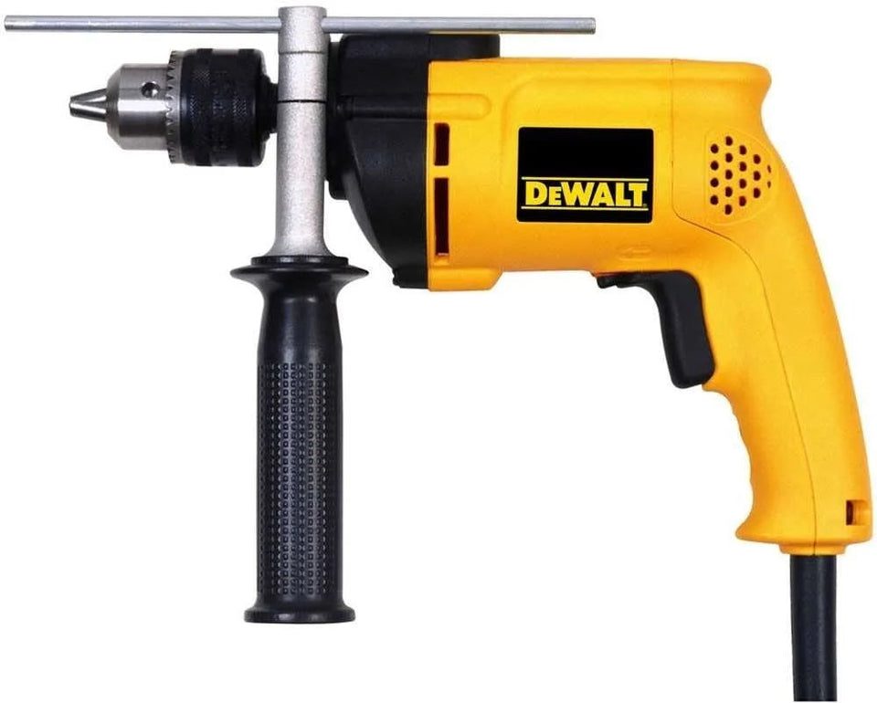 FURADEIRA DE IMPACTO 1/2" VEL. VARIÁVEL E REVERSÍVEL DW508S-B2 800W 220V DEWALT