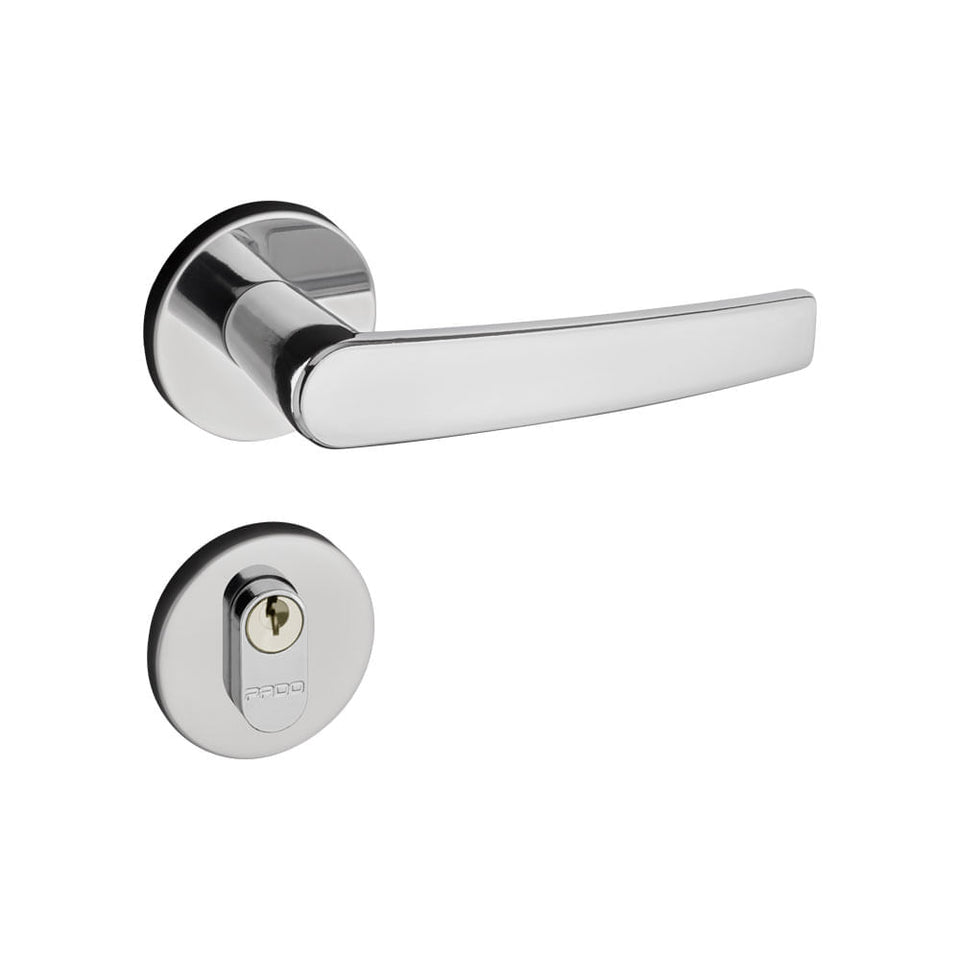 FECHADURA EXTERNA CONCEPT ROSETA CROMADO 401E CR PADO