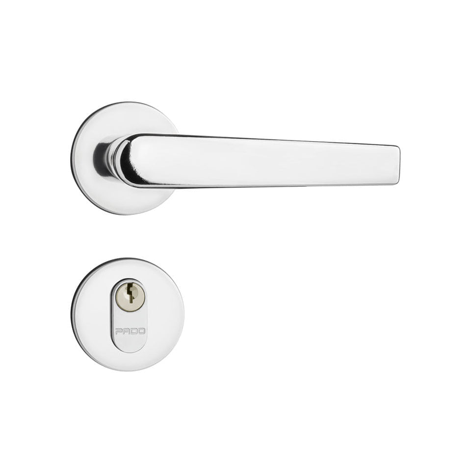 FECHADURA EXTERNA CONCEPT ROSETA CROMADO 401E CR PADO
