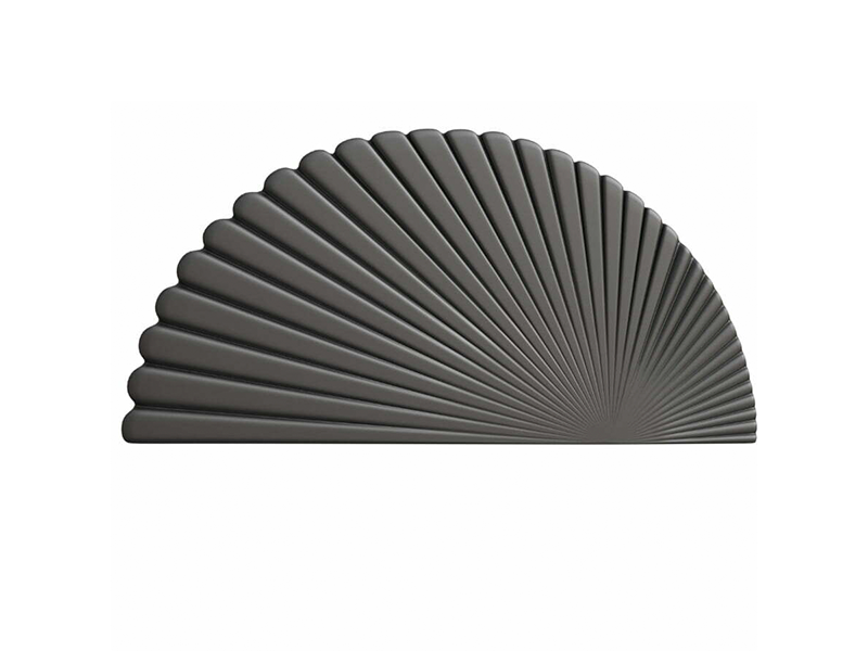 PUXADOR CONCHA AURI IL1690 GRAFITE 87X42MM ITALY LINE