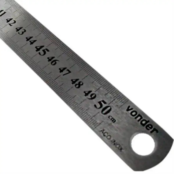 RÉGUA EM AÇO INOX 50CM 3561210000 VONDER