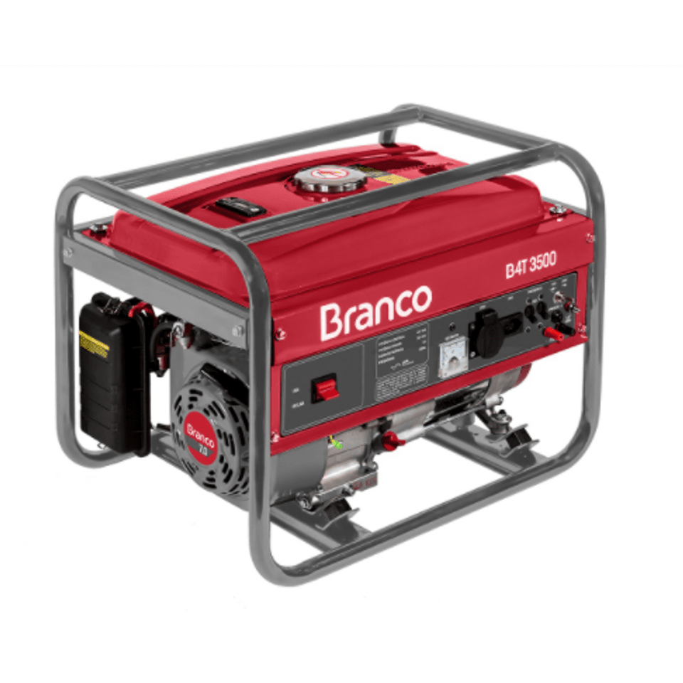 GERADOR DE ENERGIA A GASOLINA B4T 3500 90315540 BRANCO