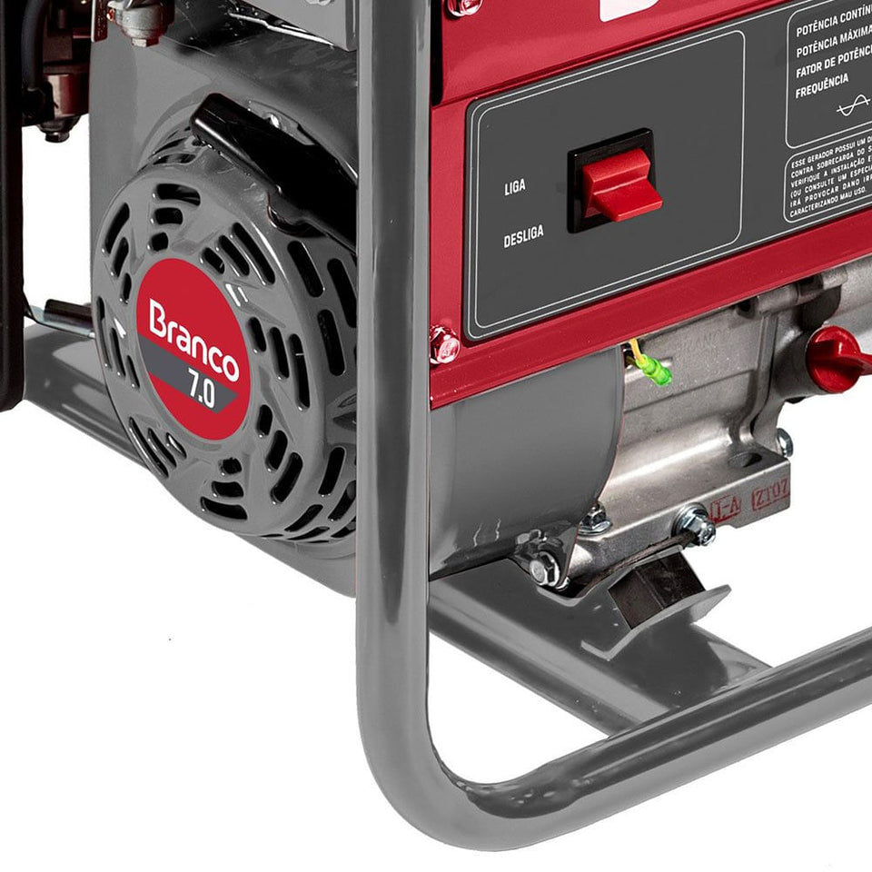 GERADOR DE ENERGIA A GASOLINA B4T 3500 90315540 BRANCO