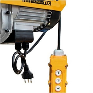 GUINCHO DE COLUNA ELÉTRICO TEC 100/200KG MONOFÁSICO SEM CAÇAMBA CSM