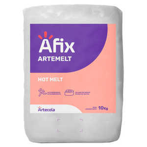 ADESIVO GRANULADO HOT MELT BRANCO 10KG 1824  AFIX