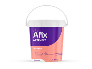 ADESIVO GRANULADO HOT MELT TRANSPARENTE  2.5KG AFIX