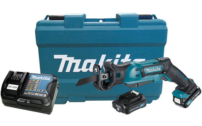 SERRA SABRE À BATERIA 12V JR105DSAE COM 2 BATERIAS MAKITA