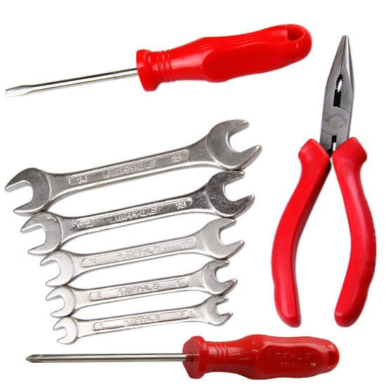 KIT DE FERRAMENTAS MAYLE COM 8 PEÇAS 110803