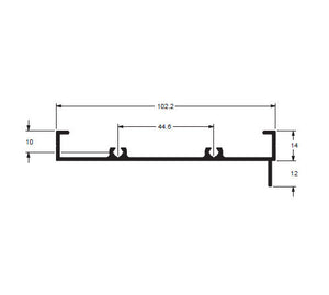 LAMINA PARA GROSA LG003 40X80MM VONDER
