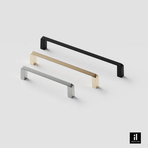 PUXADOR LIVERI-IL955 128MM PRETO