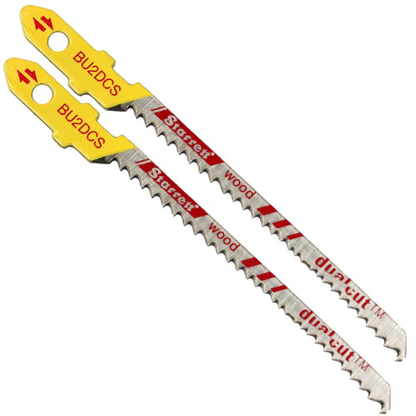 LÂMINA DE SERRA TICO-TICO BU2DCS-2 COM 2 PEÇAS STARRETT