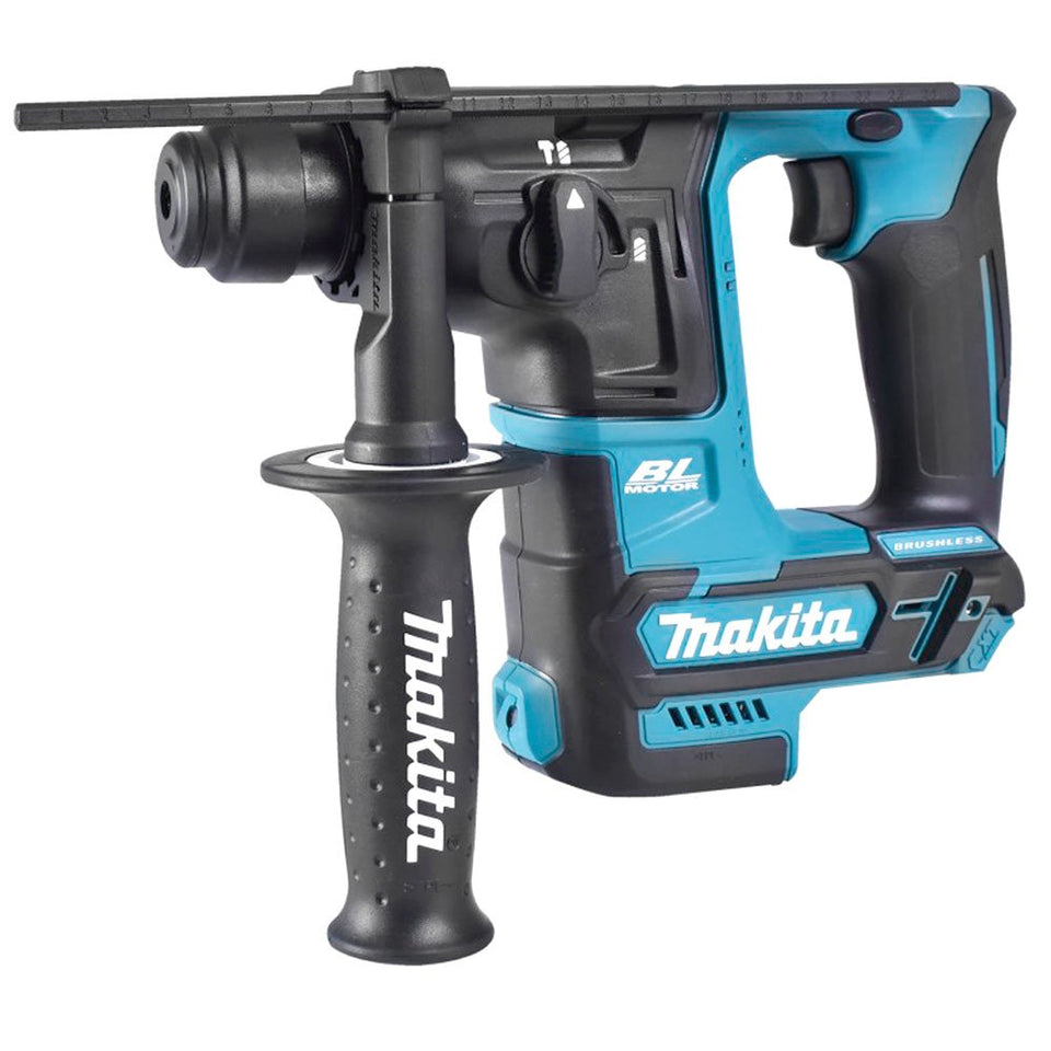 MARTELETE ROTATIVO 12V MAX 1,1 JOULES SDS PLUS SEM BATERIA SEM CARREGADOR HR166DZ MAKITA