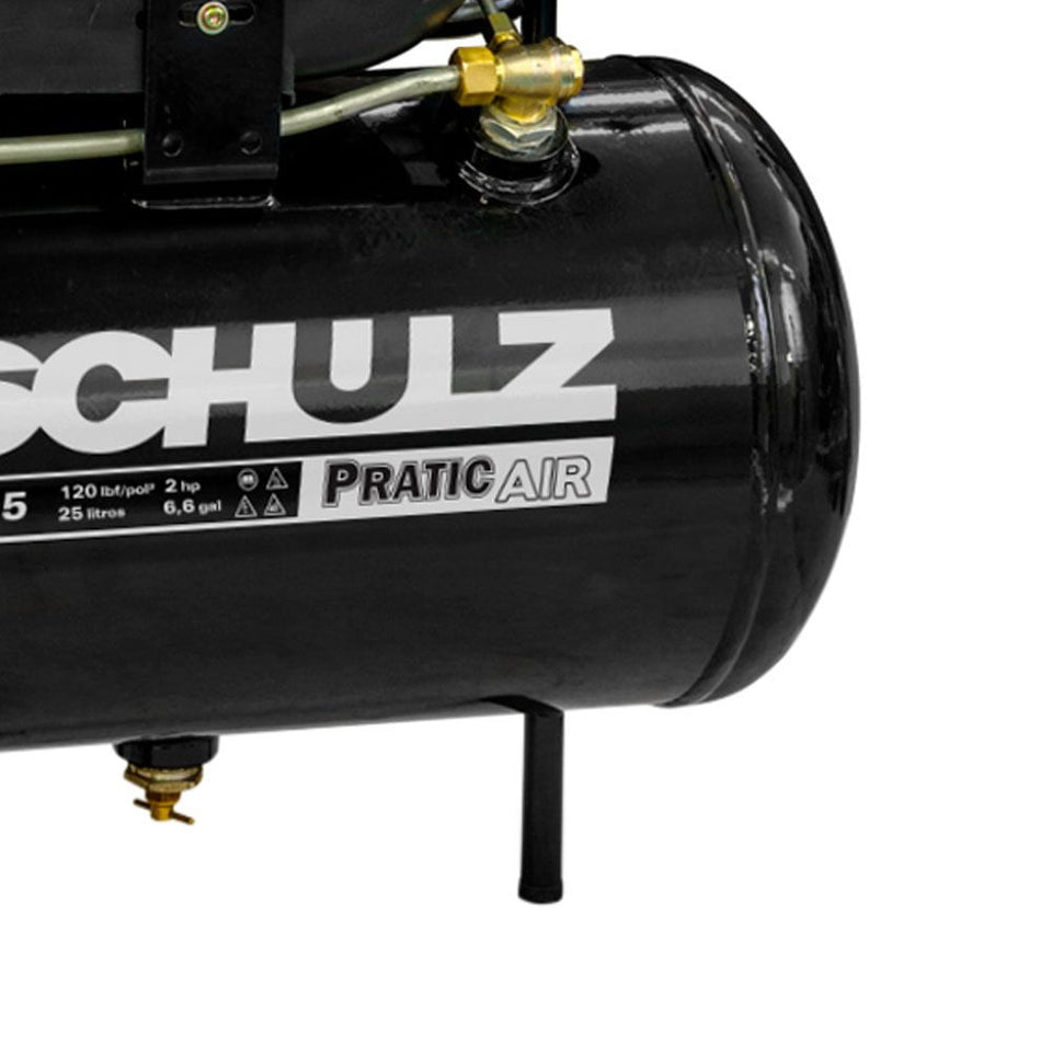 COMPRESSOR CSI-8.5/25L PRATIC AIR 2CV SCHULZ