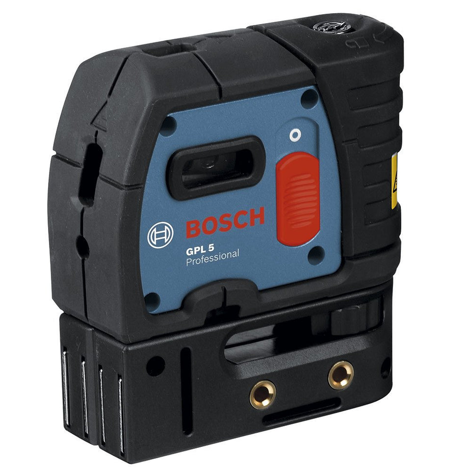 NIVELADOR A LASER 30 METROS DE 5 PONTOS PROFISSIONAL GPL5 BOSCH
