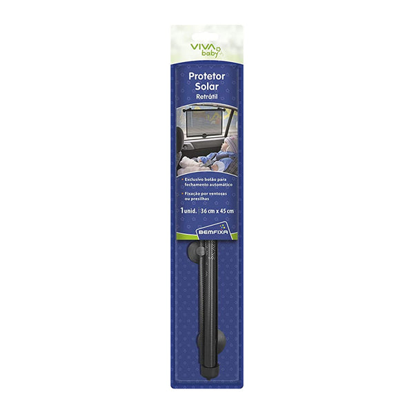PROTETOR SOLAR RETRÁTIL PARA CARRO 5197 BEMFIXA